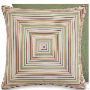 (2) Croscill Pina Colada Euro Pillow Sham 26” x 26” - sold as pair